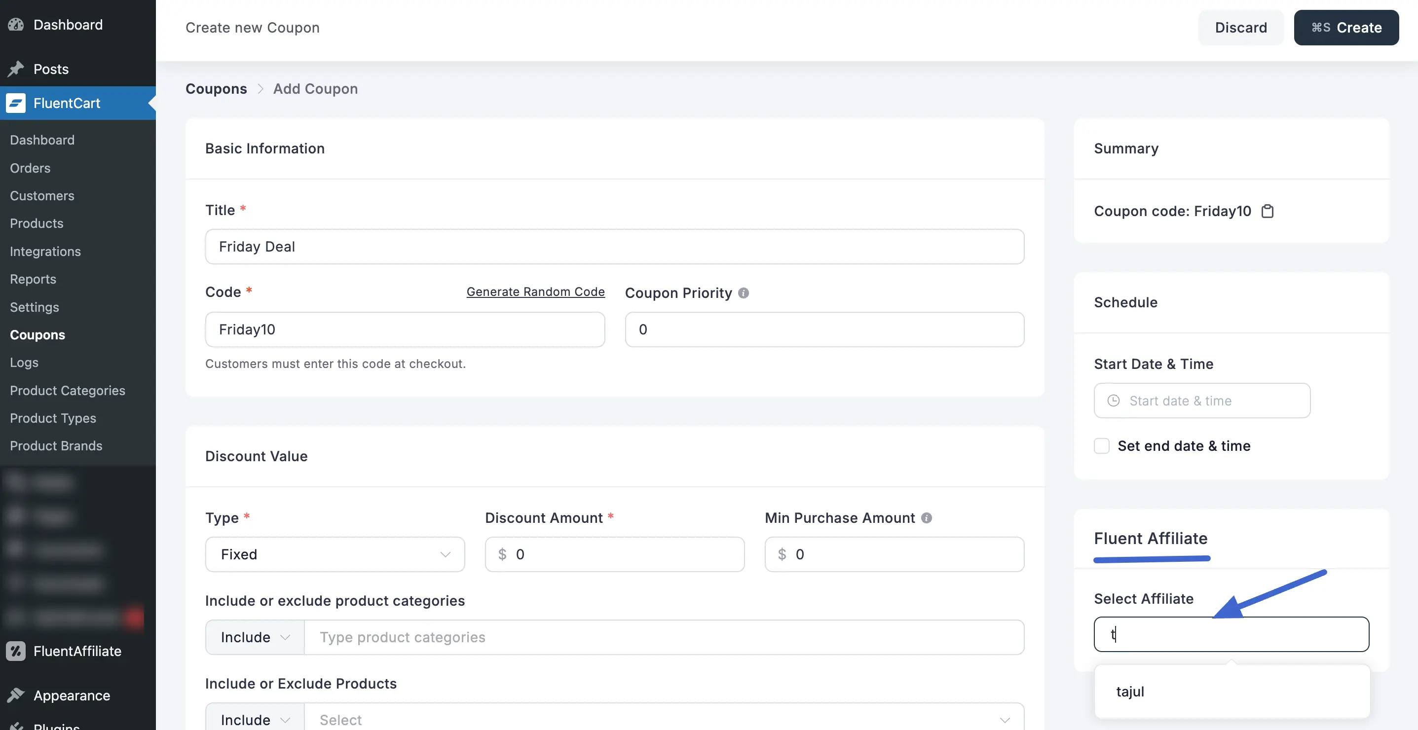 Select Affiliate