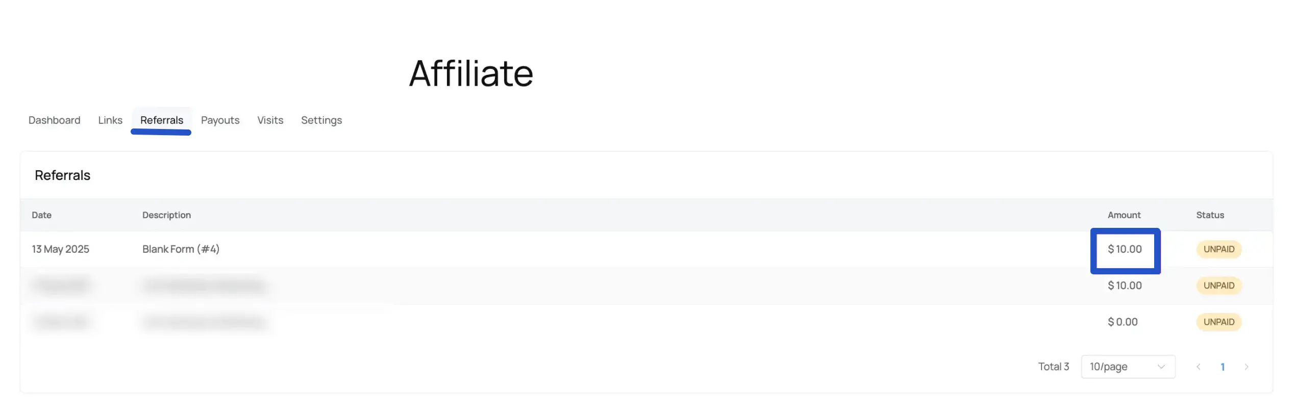 Referral