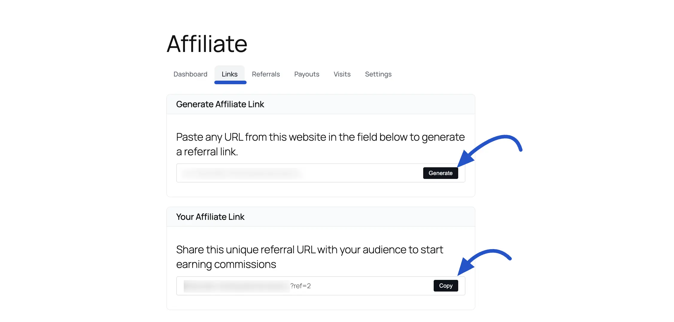 Copy Affiliate Link