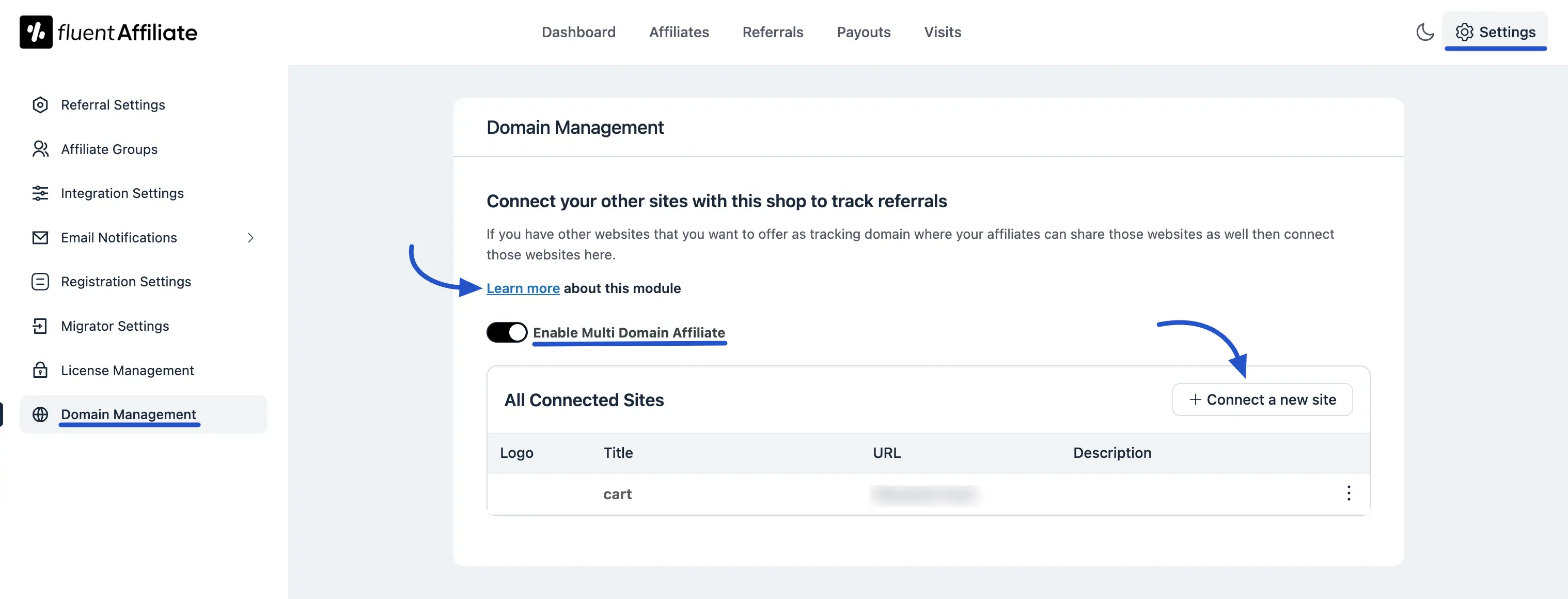 Enable Multi Domain